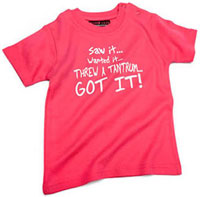 saw it, wanted it childs t shirt